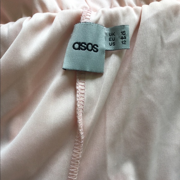 🌷Asos Pink Chiffon Stretch Dress🌷 - Picture 6 of 6